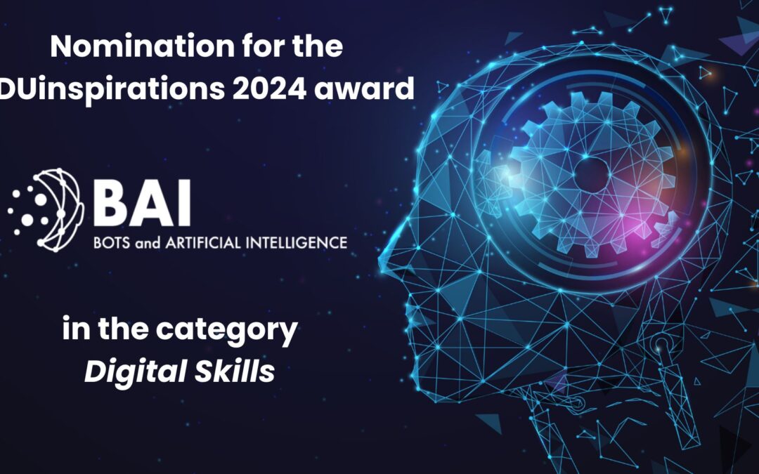 Nomination for the EDUinspirations 2024 award in the Digital Skills category